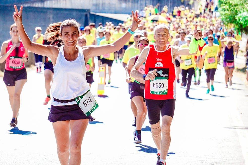 ilustrasi lari marathon