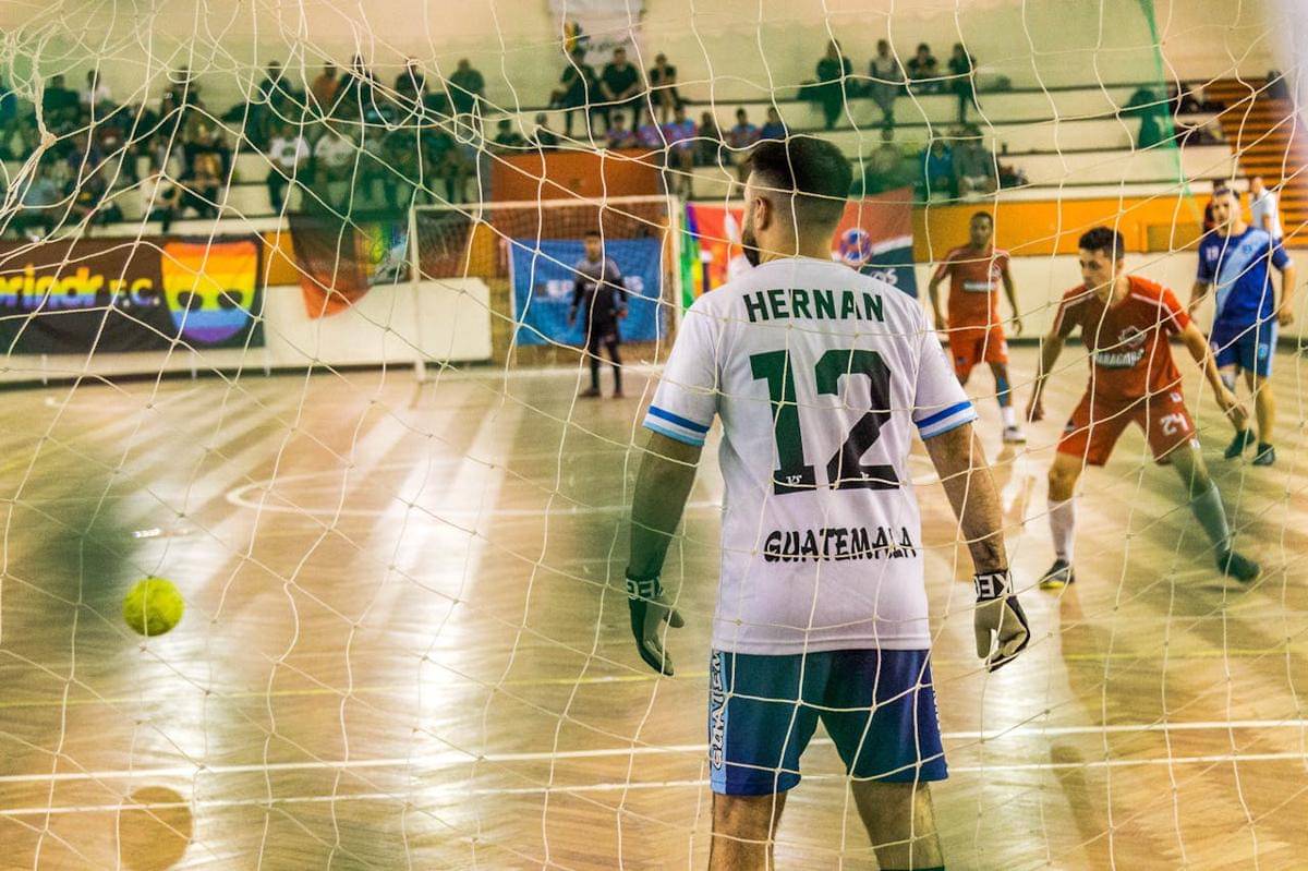 ilustrasi lapangan futsal