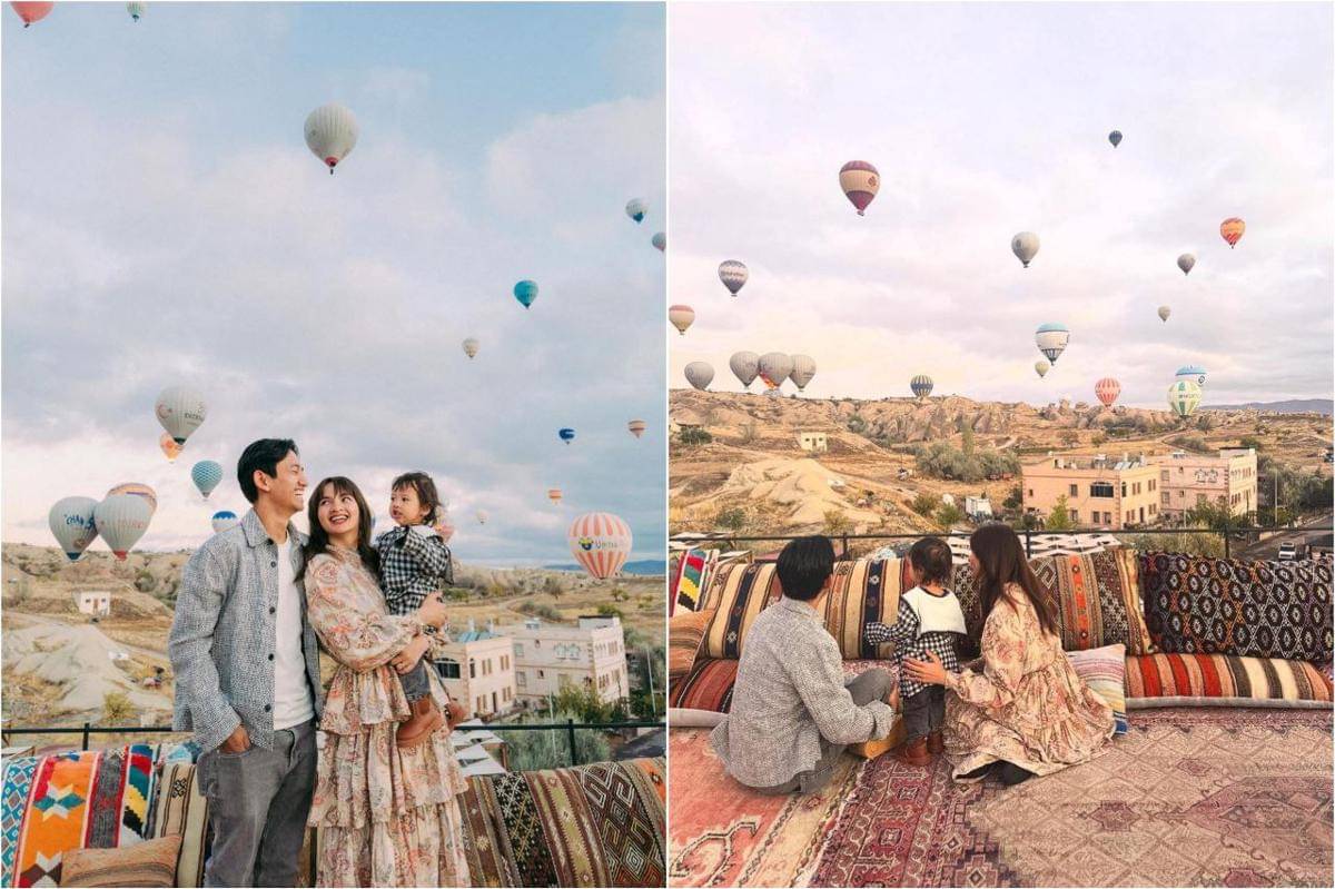 keluarga Belva Devara ke Cappadocia