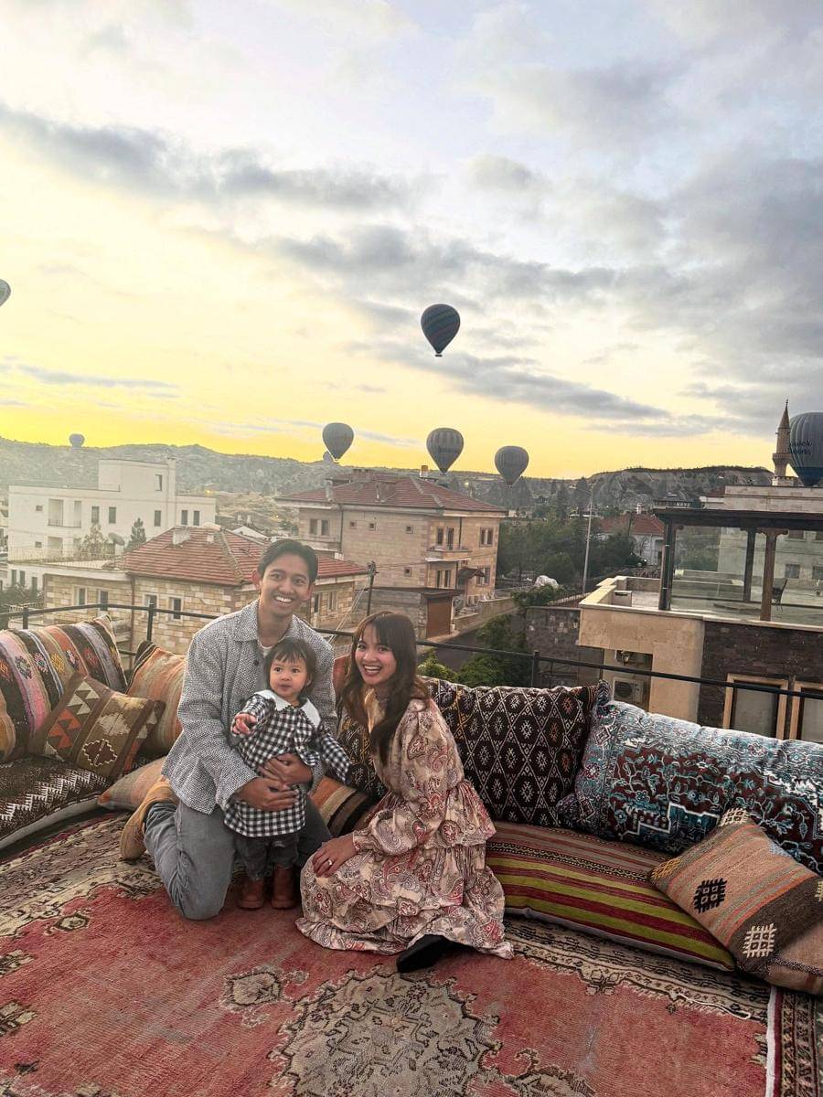 keluarga Belva Devara ke Cappadocia