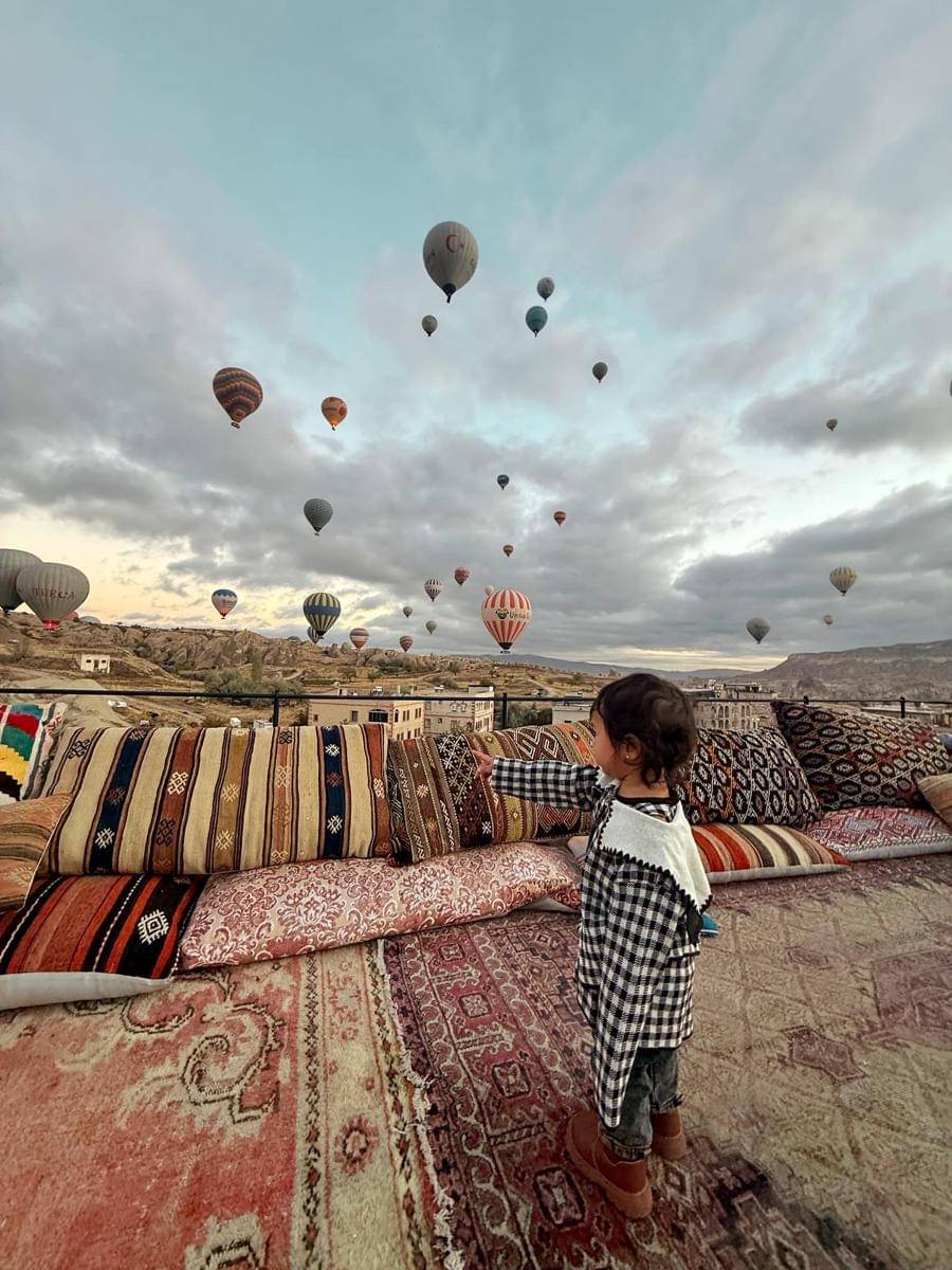 keluarga Belva Devara ke Cappadocia
