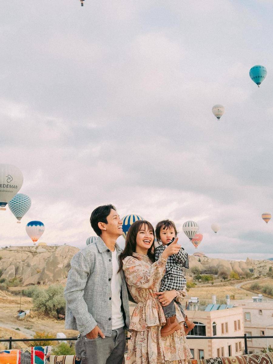 keluarga Belva Devara ke Cappadocia