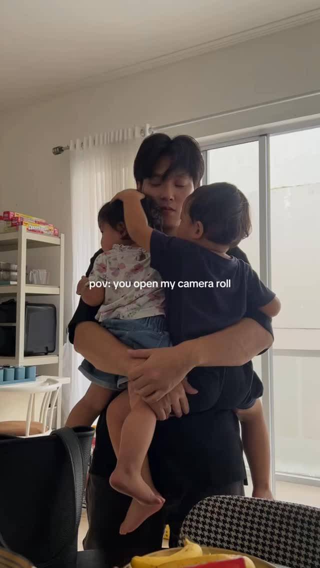 potret kedekatan Na Daehoon dan ketiga anaknya