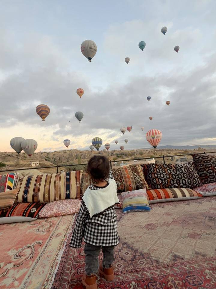keluarga Belva Devara ke Cappadocia