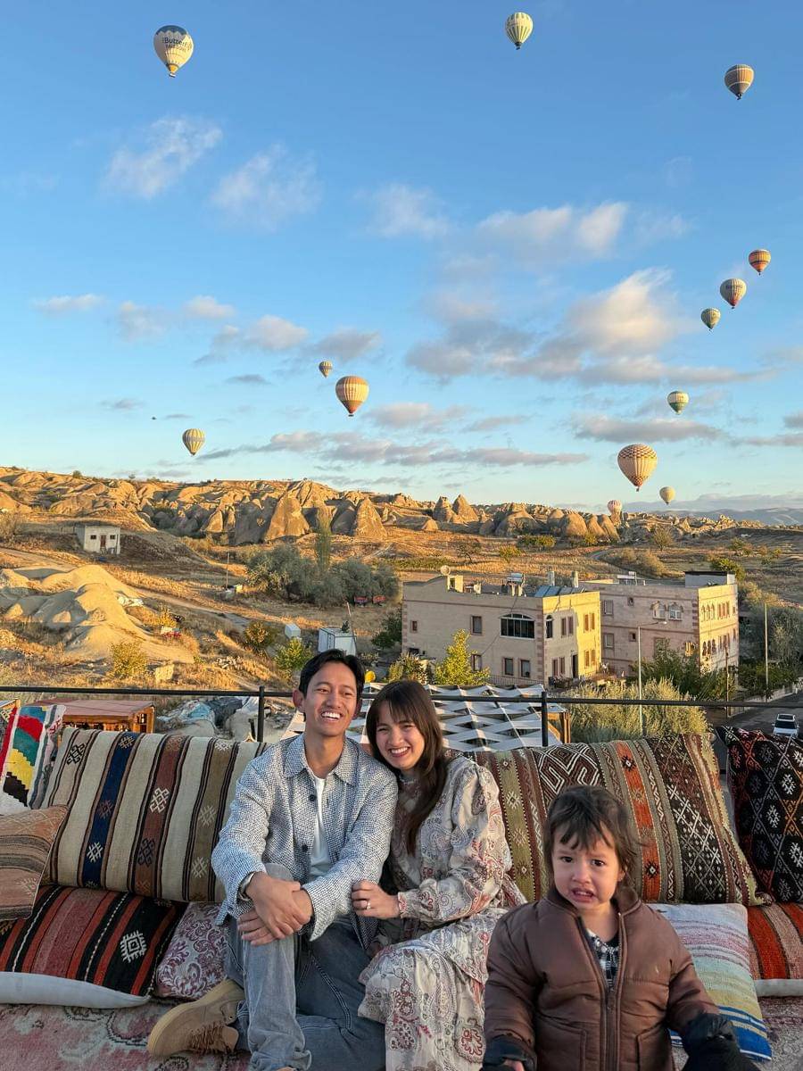 keluarga Belva Devara ke Cappadocia