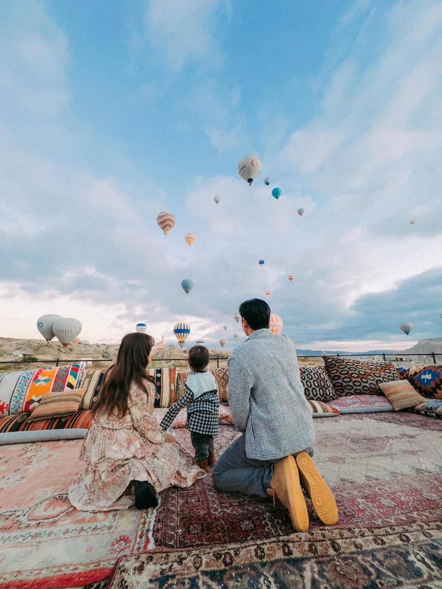 keluarga Belva Devara ke Cappadocia