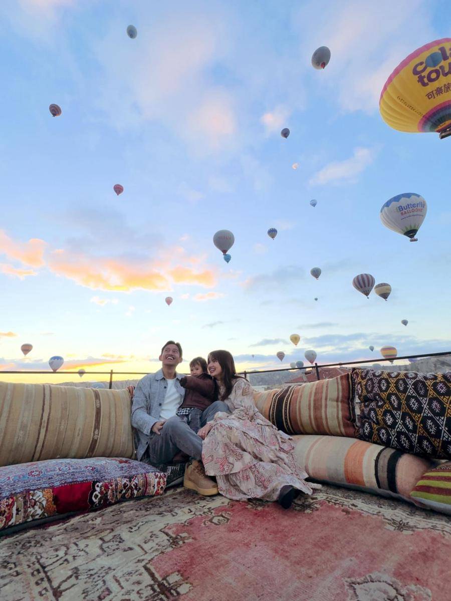 keluarga Belva Devara ke Cappadocia