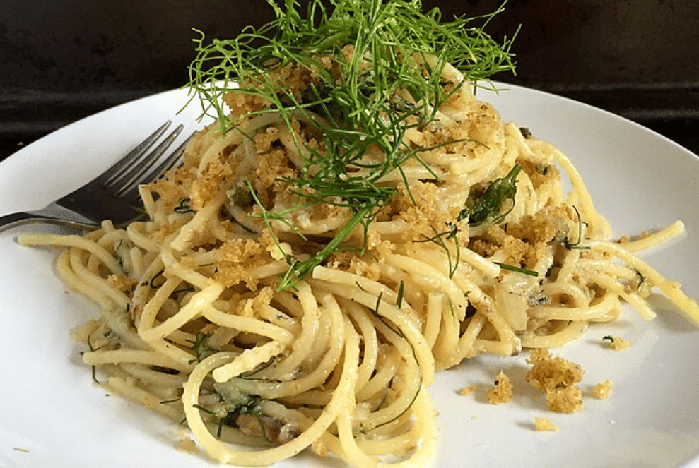 potret pasta con le sarde