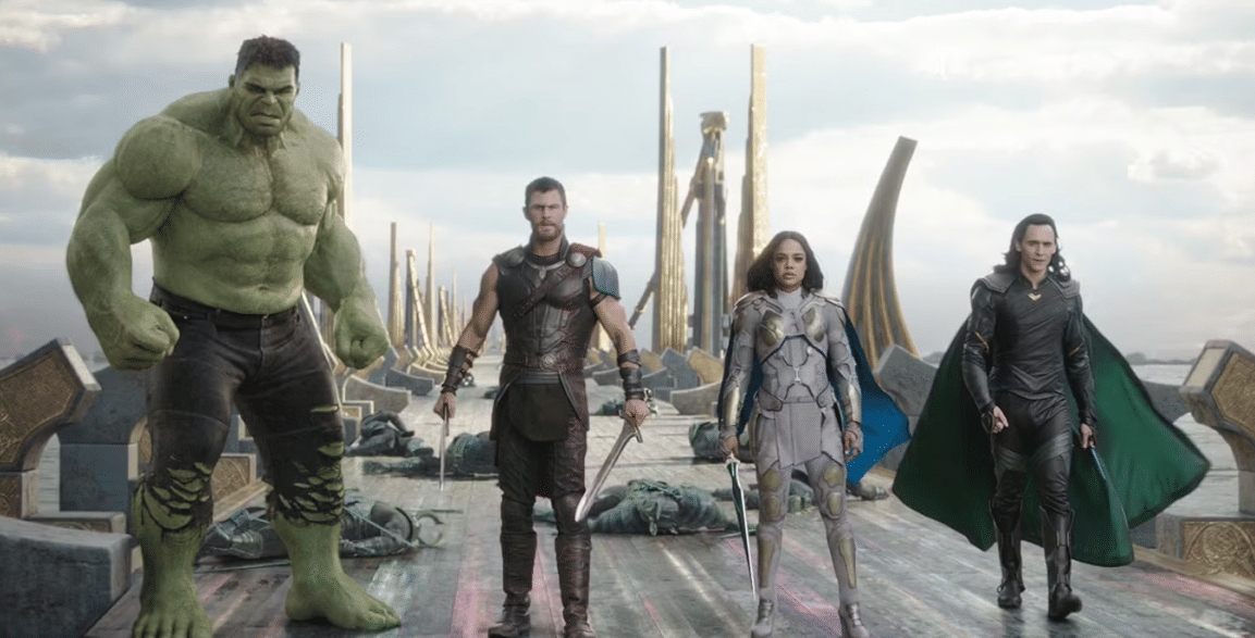 cuplikan film Thor: Ragnarok