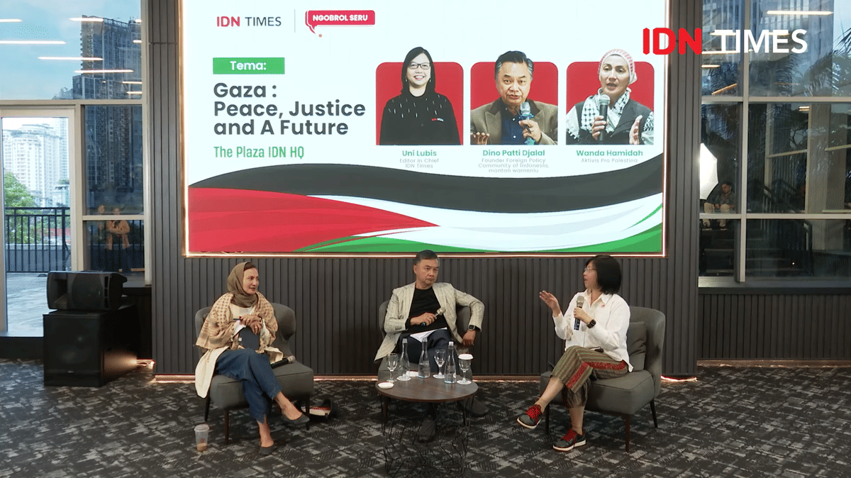 potret Ngobrol Seru Gaza: Peace, Justice and A Future