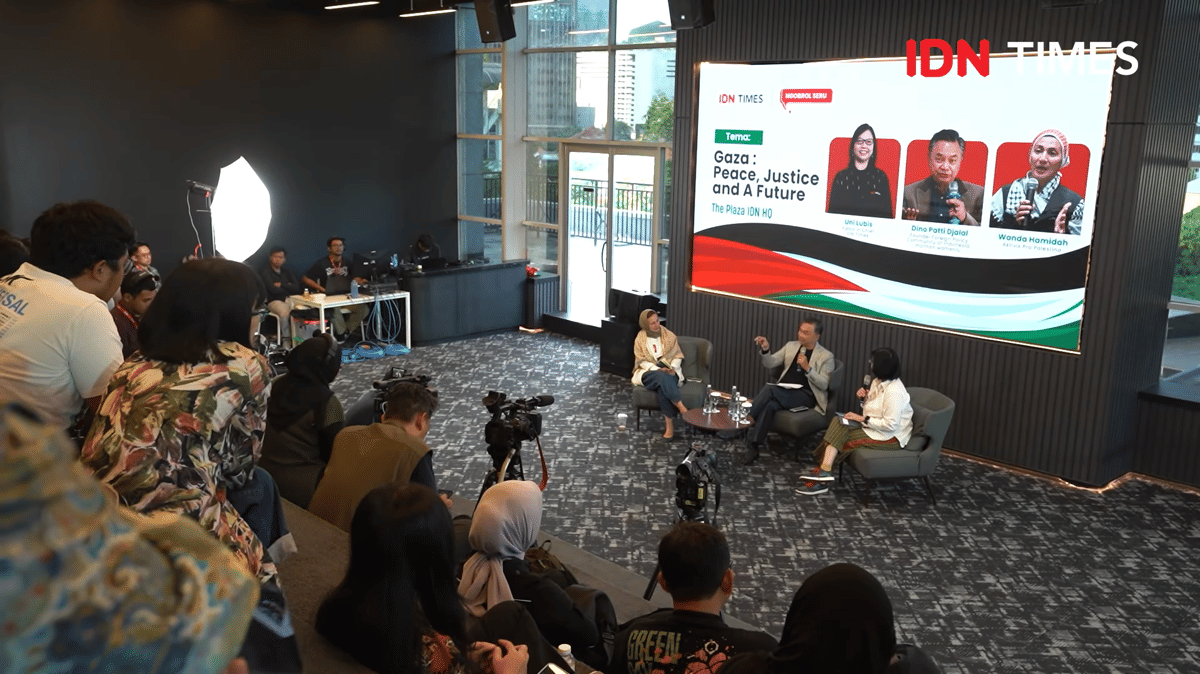 potret acara Ngobrol Seru Spesial : Gaza: Peace, Justice and A Future