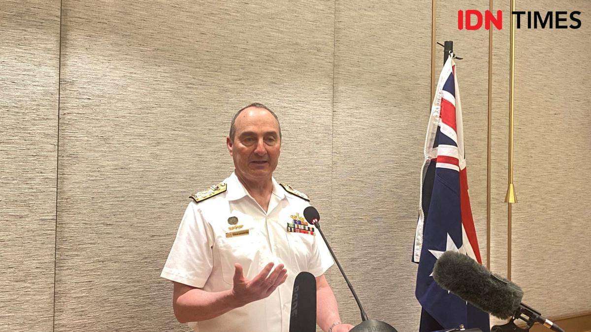 Kepala Angkatan Bersenjata Australia David Johnston. (IDN Times/Marcheilla Ariesta)