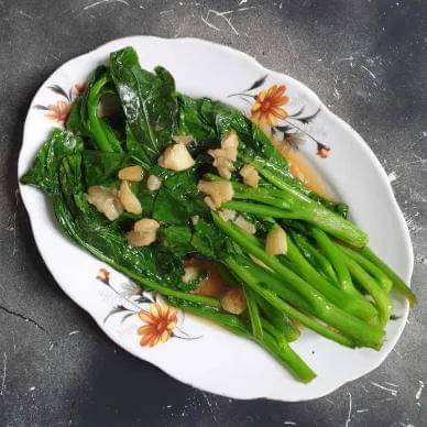 tumis kailan yang sering ada di restoran chinese