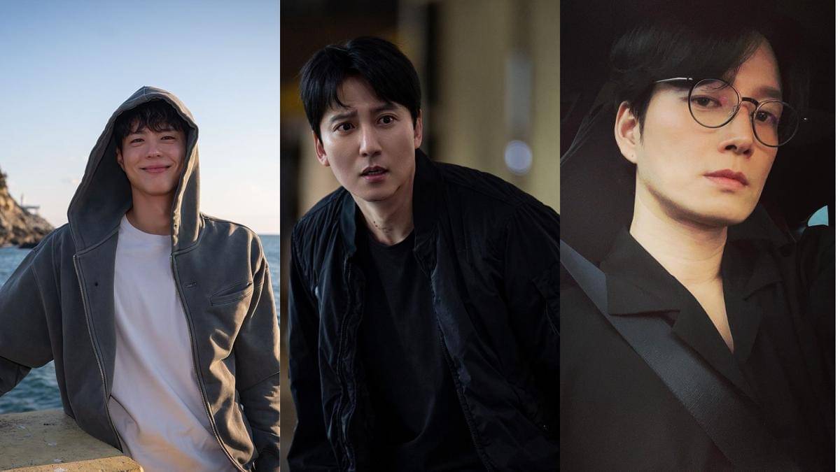 Kolase Potret Park Bo Gum, Kim Nam Gil, dan Lee Hyun Wook