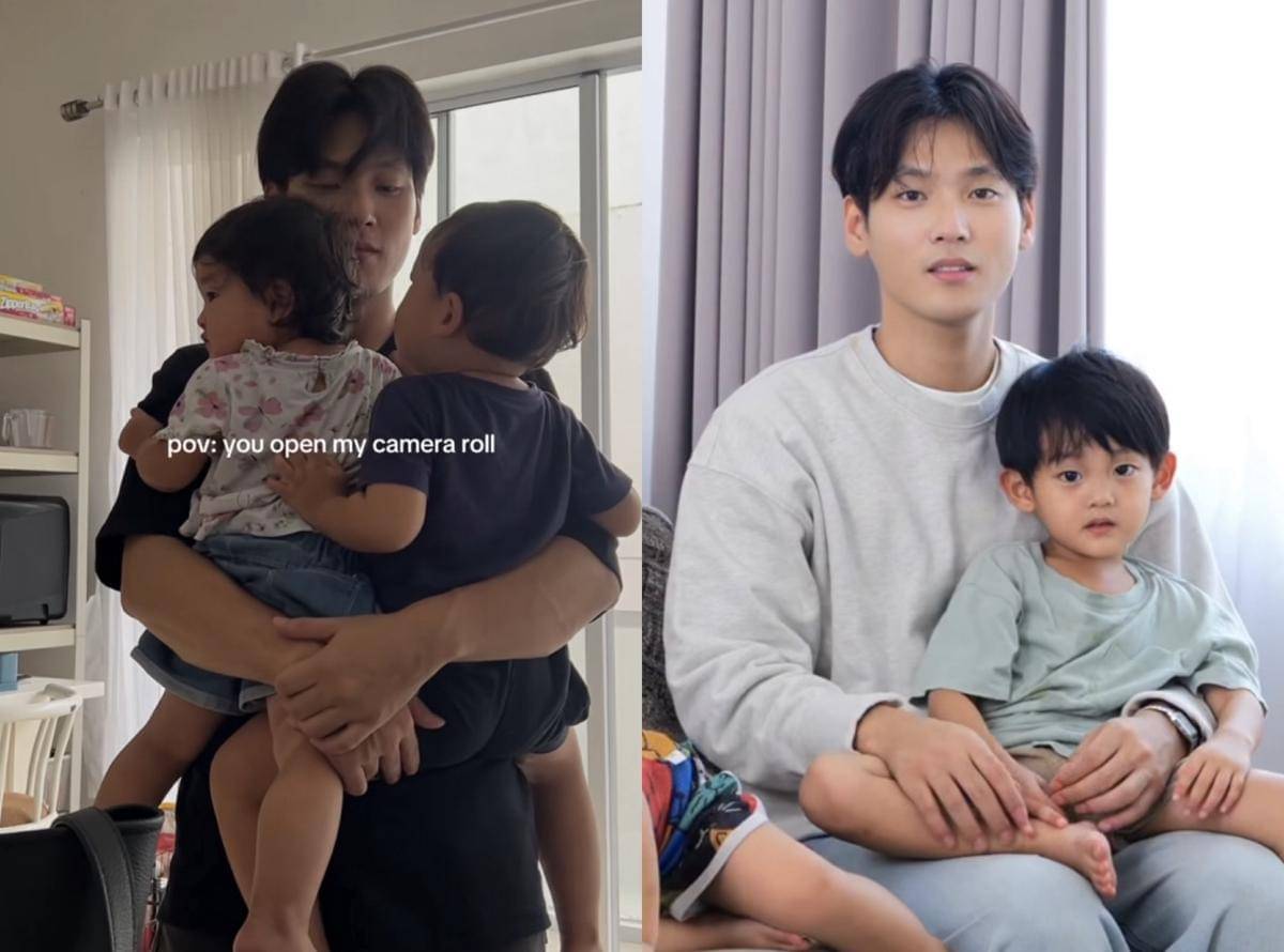 potret Na Daehoon momen ketiga anaknya (Instagram.com/daehoon_na)
