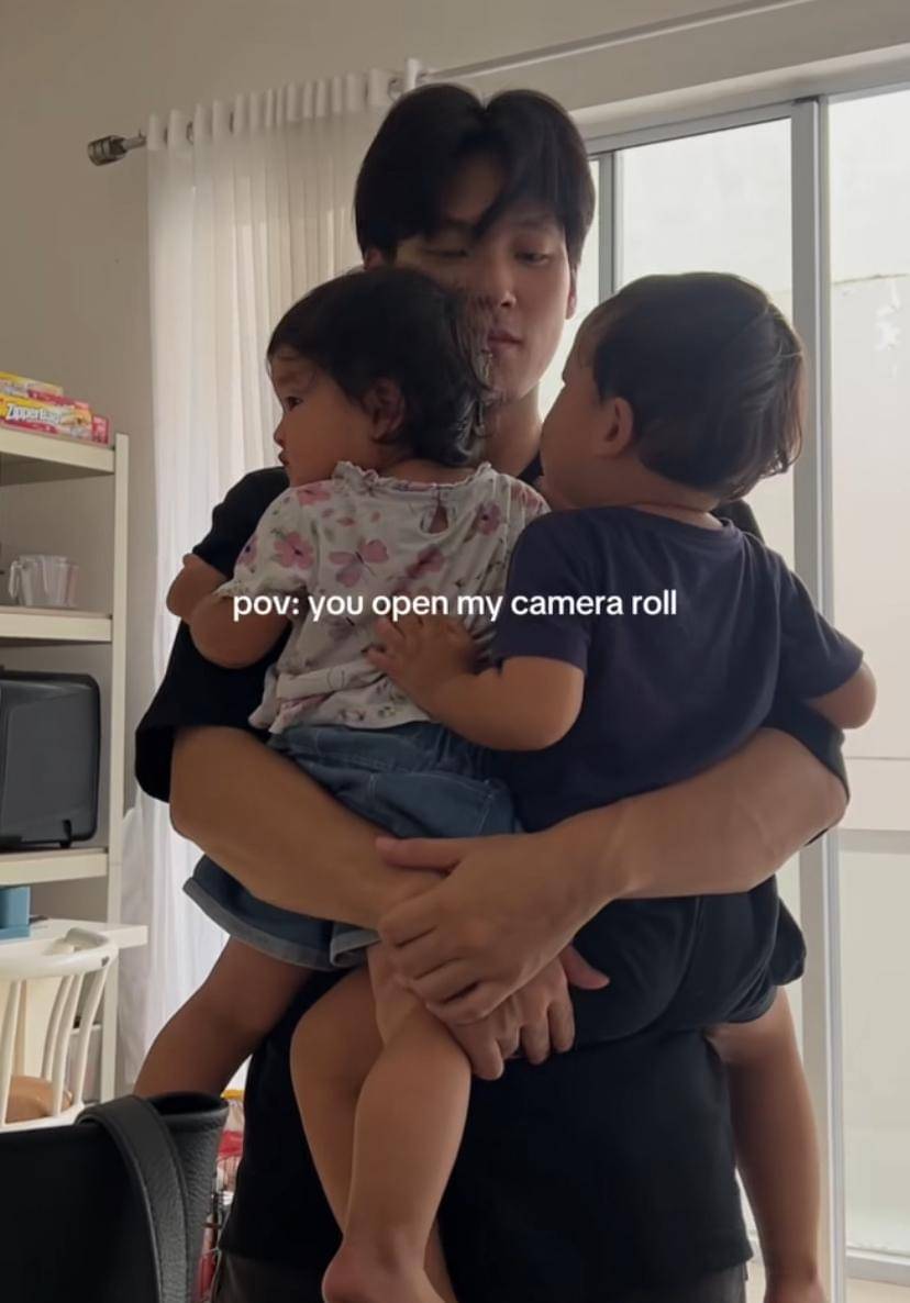 potret Na Daehoon momen ketiga anaknya (Instagram.com/daehoon_na)