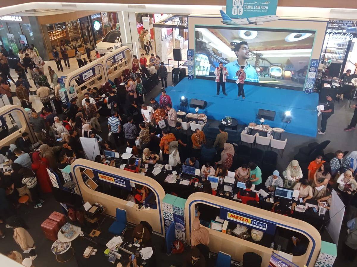 Gelaran Garuda Indonesia Travel Fair di PIM (Dokumen)