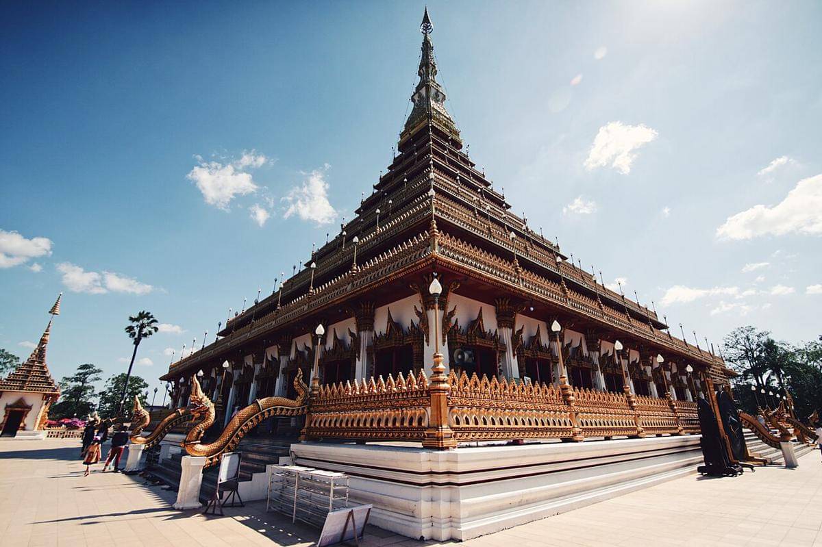 Phra Mahathat Kaen Nakhon, Khon Kaen, Thailand