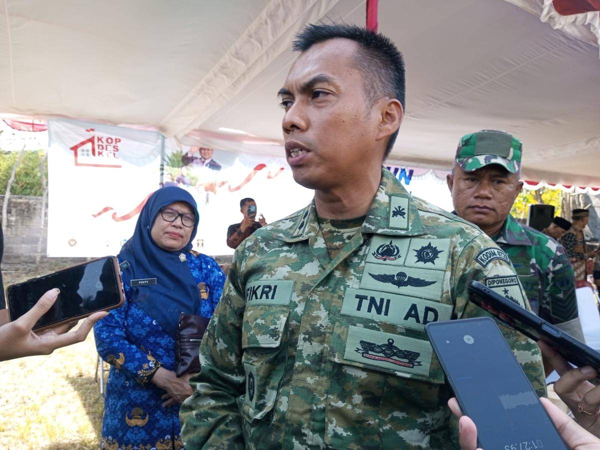 ‎Komando Distrik Militer (Kodim) 0729/Bantul, Letkol Kav. Fikri Nurheldi.