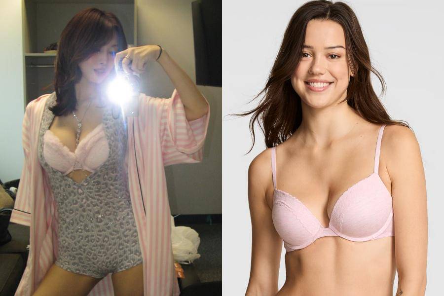 outfit TWICE di Victoria's Secret Fashion Show 2025 (instagram.com/momo | dok. Victoria's Secret)