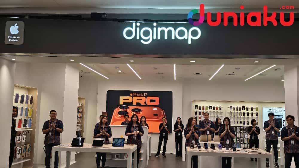 Display iPhone 17 di Digimap. Fotografer: Fahrul Nurullah. (Duniaku.com/Fahrul Nurullah)