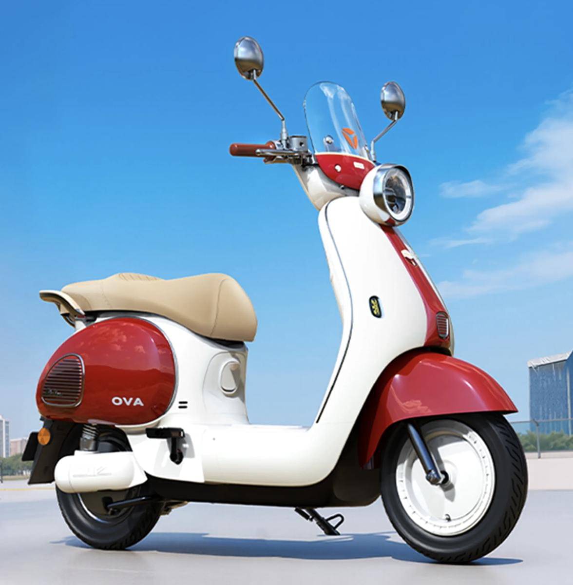 Desain eksteriornya stylish (Yadea)