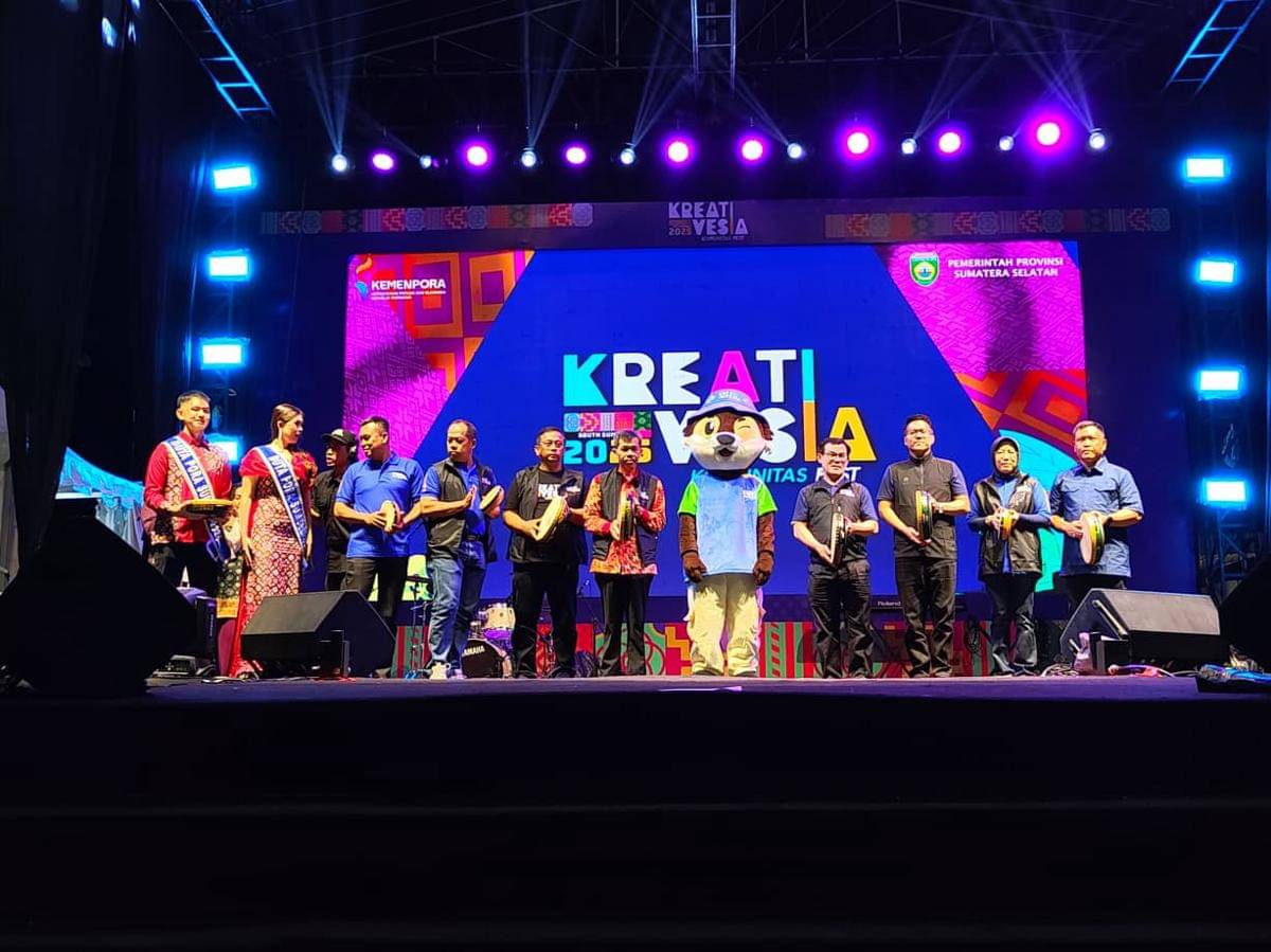 Kreativesia 2025 resmi dibuka Kamis (16/10/2025) malam WIB