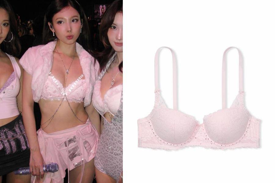 outfit TWICE di Victoria's Secret Fashion Show 2025 (instagram.com/momo | dok. Victoria's Secret)