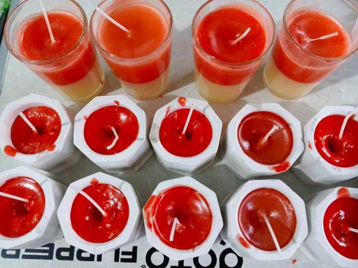 Lilin ramah lingkungan dari minyak jelantah 