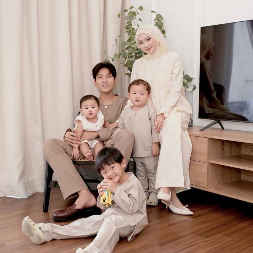 potret Na Daehoon momen ketiga anaknya (Instagram.com/daehoon_na)