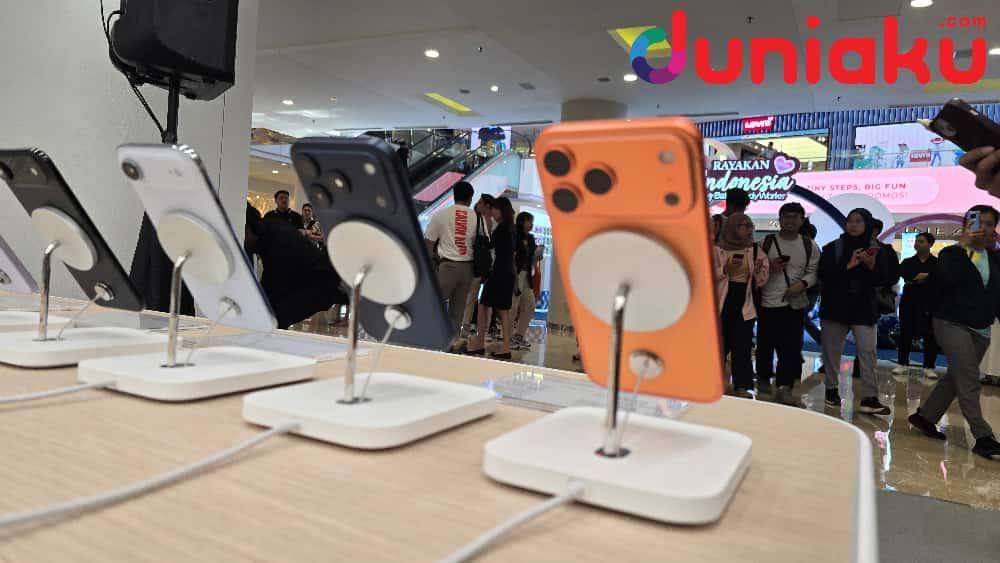 Display iPhone 17 di Digimap. Fotografer: Fahrul Nurullah. (Duniaku.com/Fahrul Nurullah)