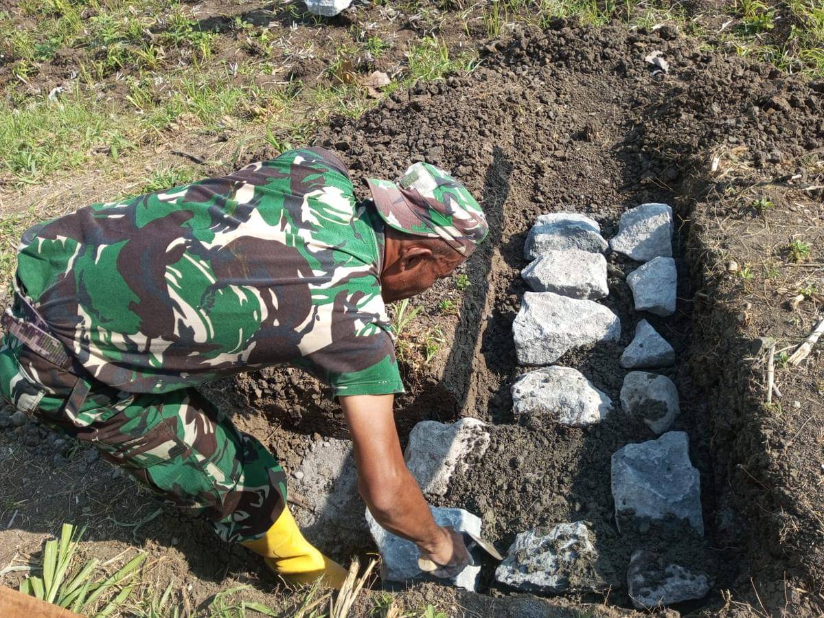 Pembangunan gerai pergudangan dan perlengkapan KDMP di Bantul.