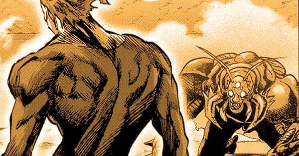 Bug God menyerang Garou - One Punch Man