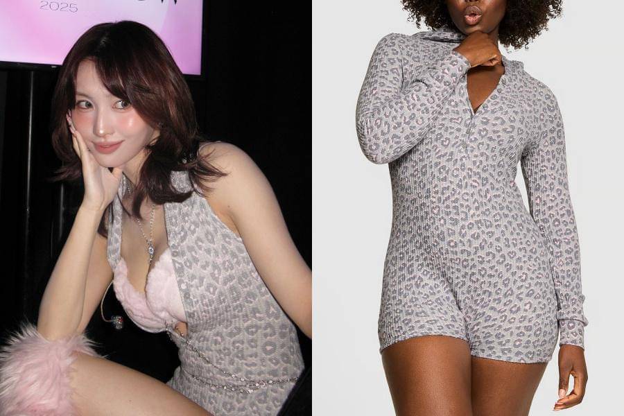 outfit TWICE di Victoria's Secret Fashion Show 2025 (instagram.com/momo | dok. Victoria's Secret)