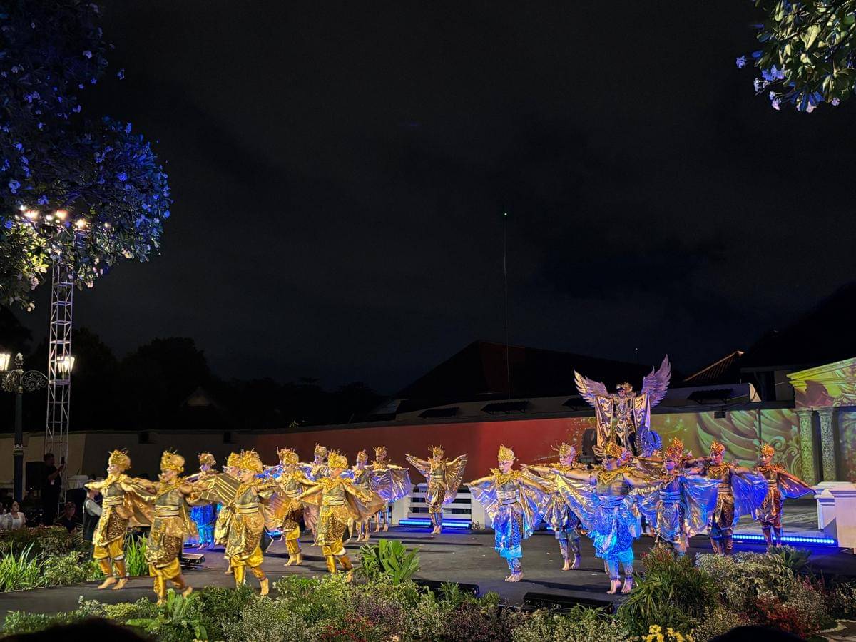 Rangkaian peringatan Hari Kebudayaan di Museum Benteng Vredeburg, Kamis (16/10/2025) malam. (IDN Times/Herlambang Jati Kusumo)