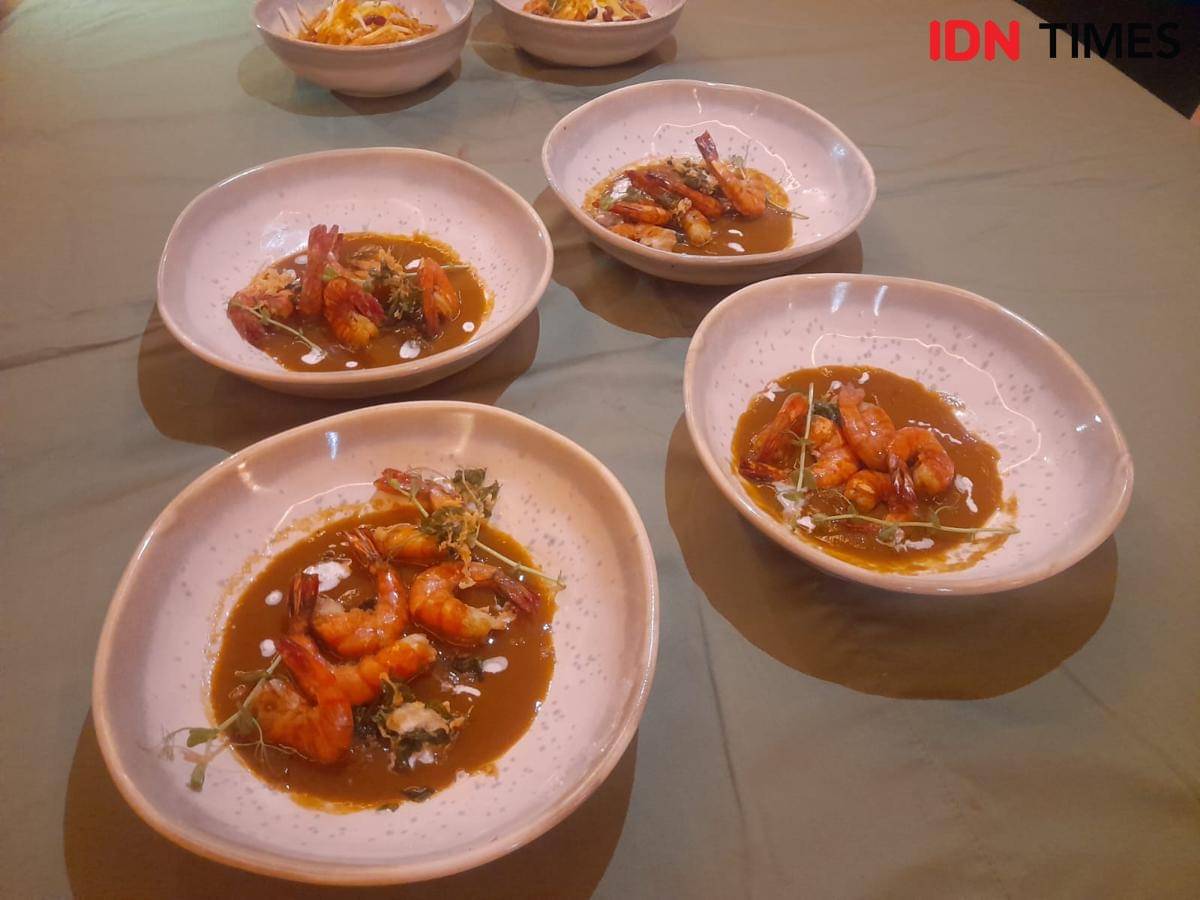 Menu yang dihadirkan Baki Restaurant.