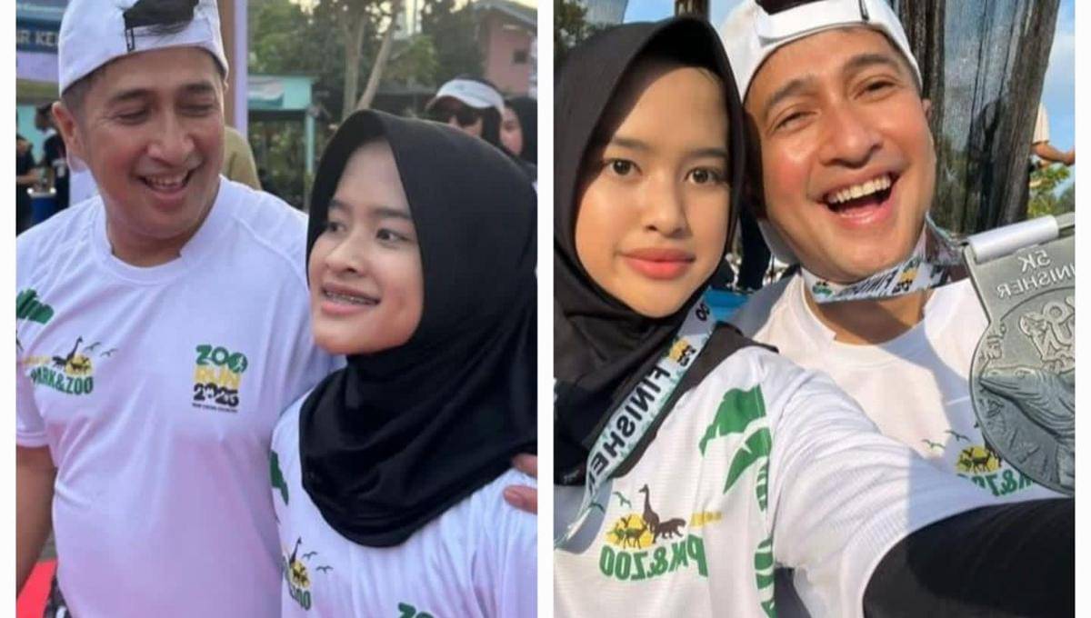potret Irfan Hakim pertama kali ikut lari 5K