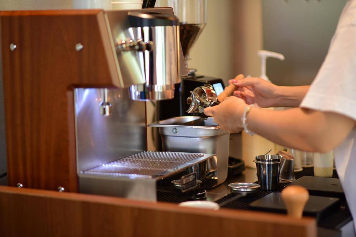 ilustrasi seorang barista