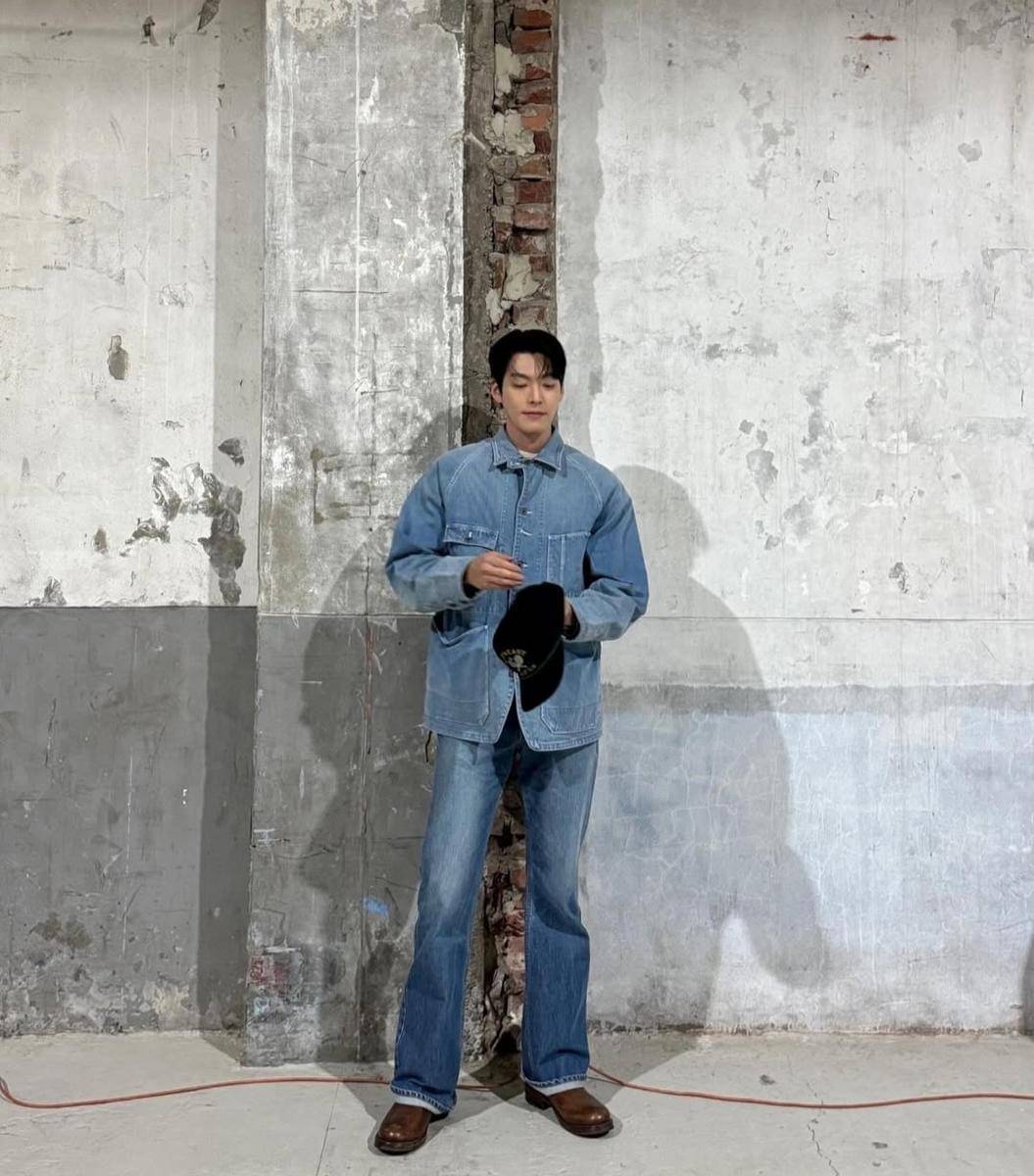OOTD smart casual Kim Woo Bin.