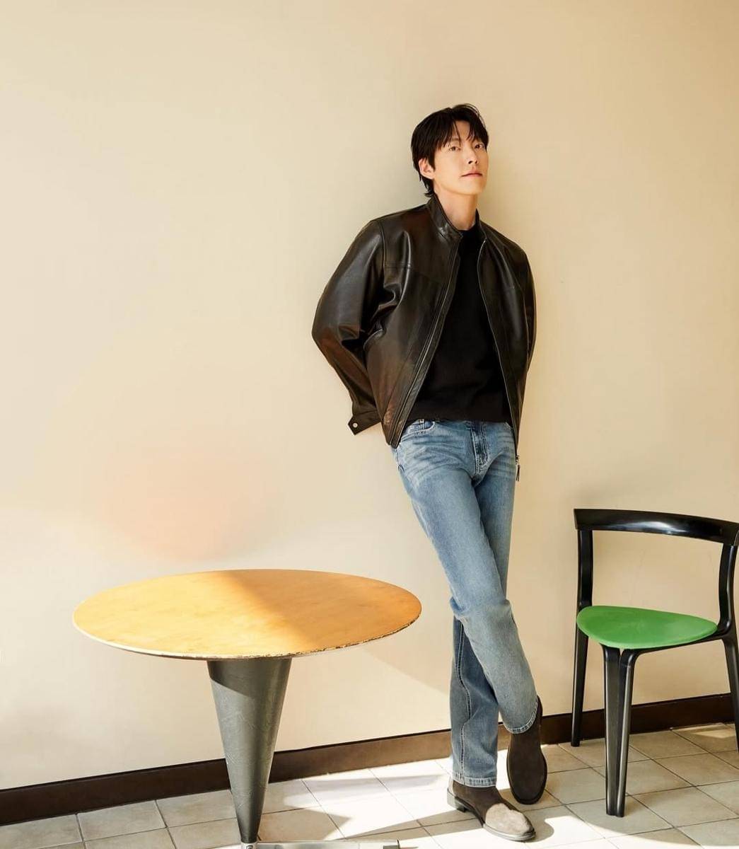 OOTD smart casual Kim Woo Bin.