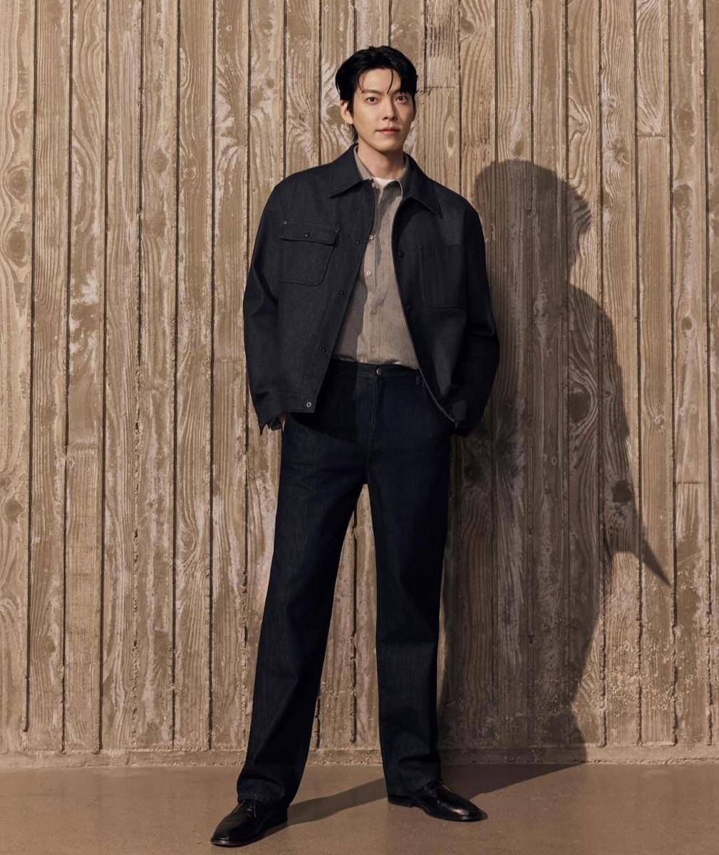 OOTD smart casual Kim Woo Bin.