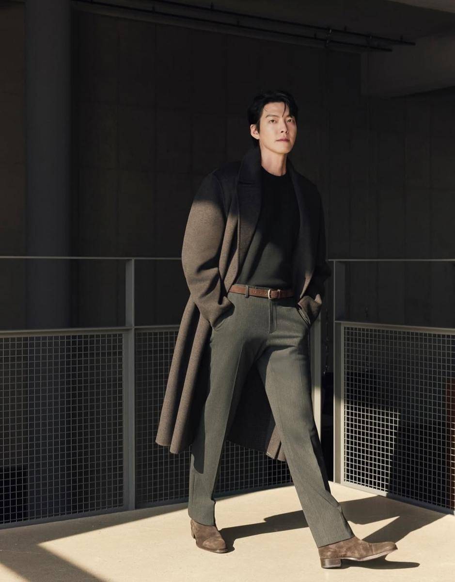 OOTD smart casual Kim Woo Bin.