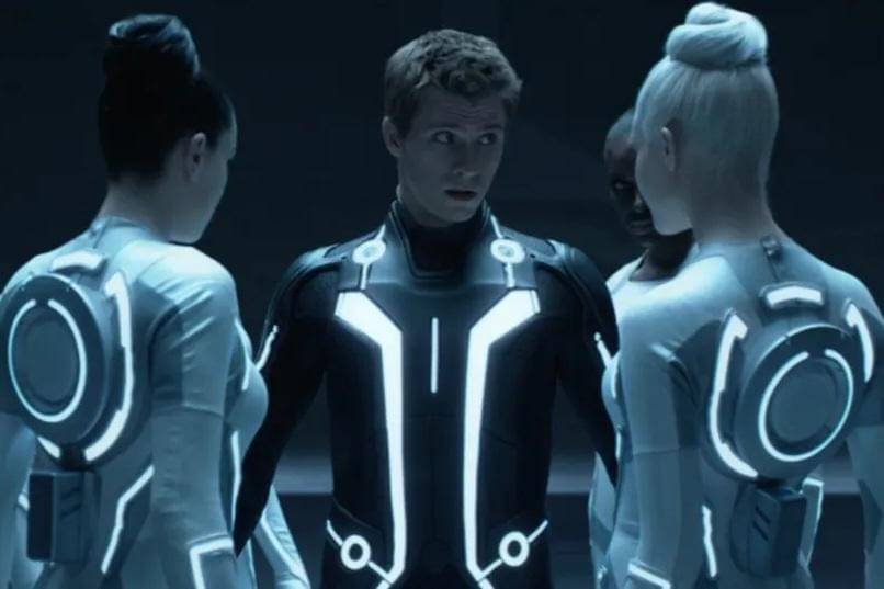 cuplikan adegan dalam film Tron: Legacy