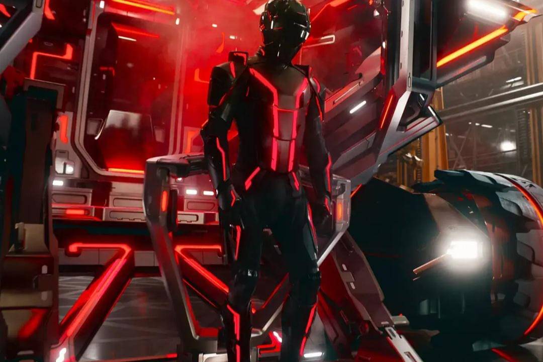 cuplikan adegan dalam film Tron: Ares