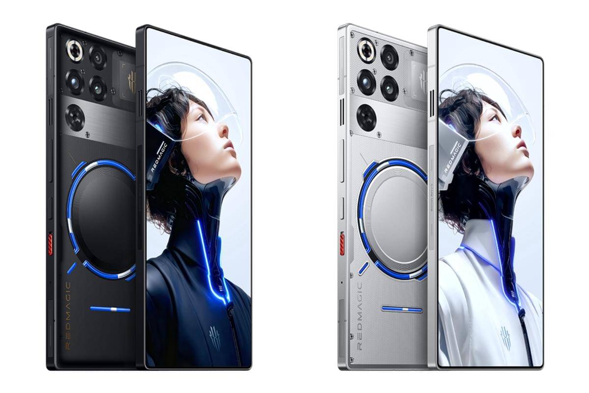 tampilan sisi belakang transparan nubia REDMAGIC 11 Pro+