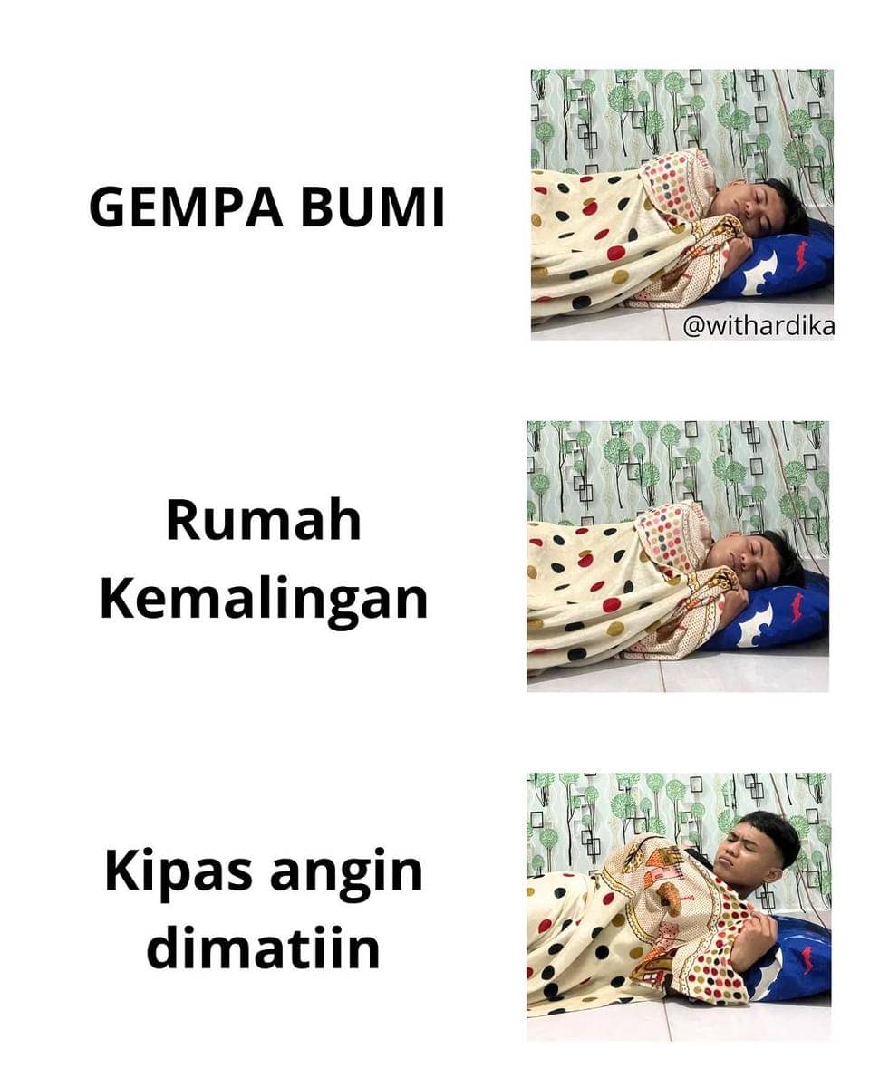 meme cuaca panas