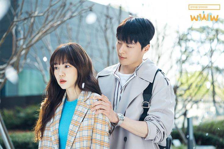 Jang Ki Yong dan Im Soo Jung dalam drama Search: WWW