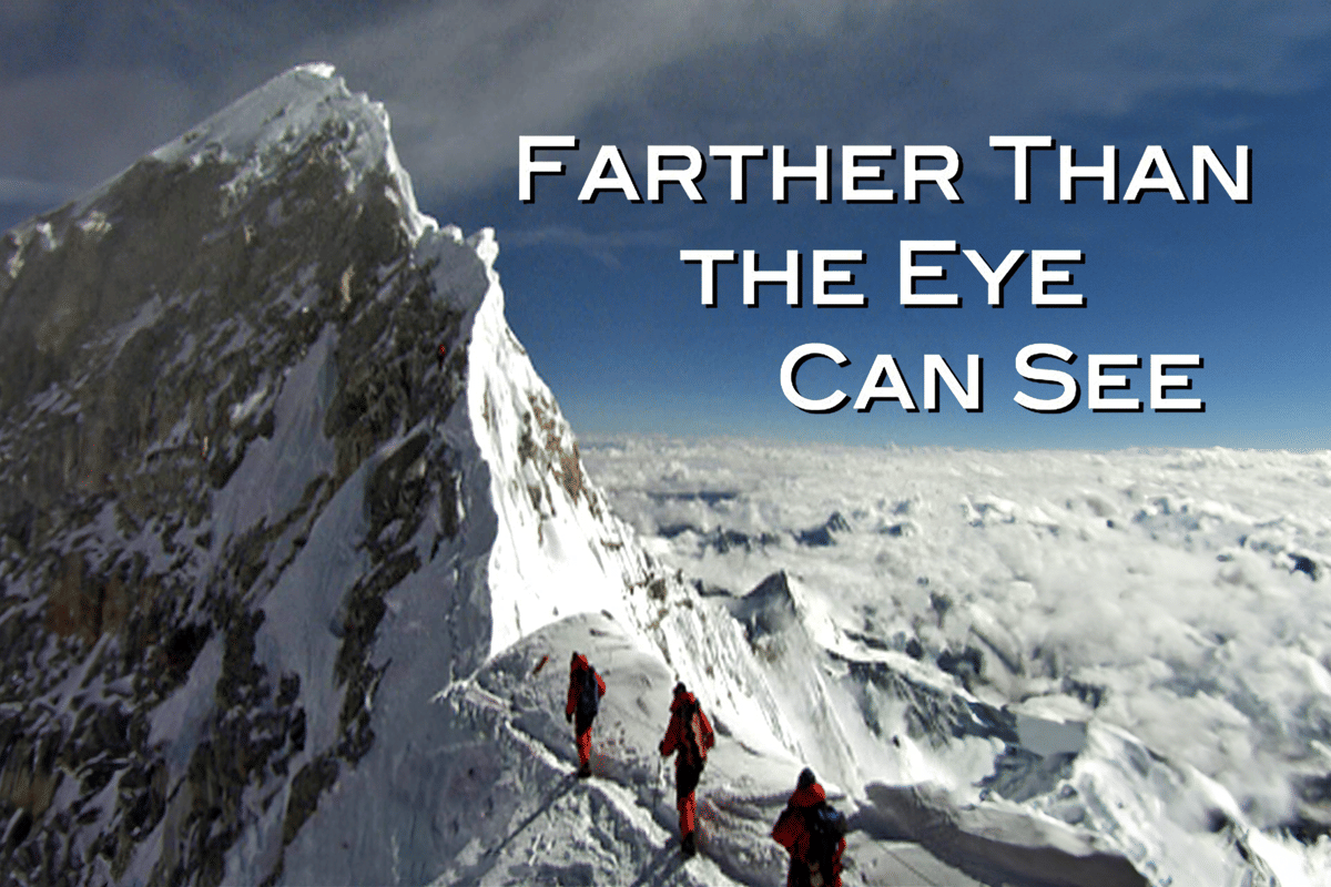 poster Farther Than the Eye Can See