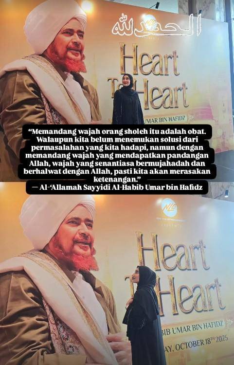 Artis Ikut Kajian Habib Umar bin Hafidz