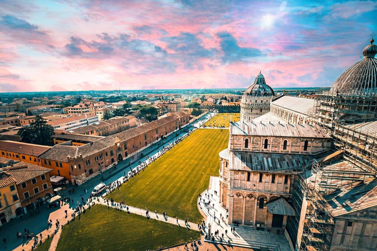 potret Kota Pisa, Italia